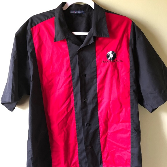 Other - Rock And Roll Hall of Fame Retro Bowling Shirt